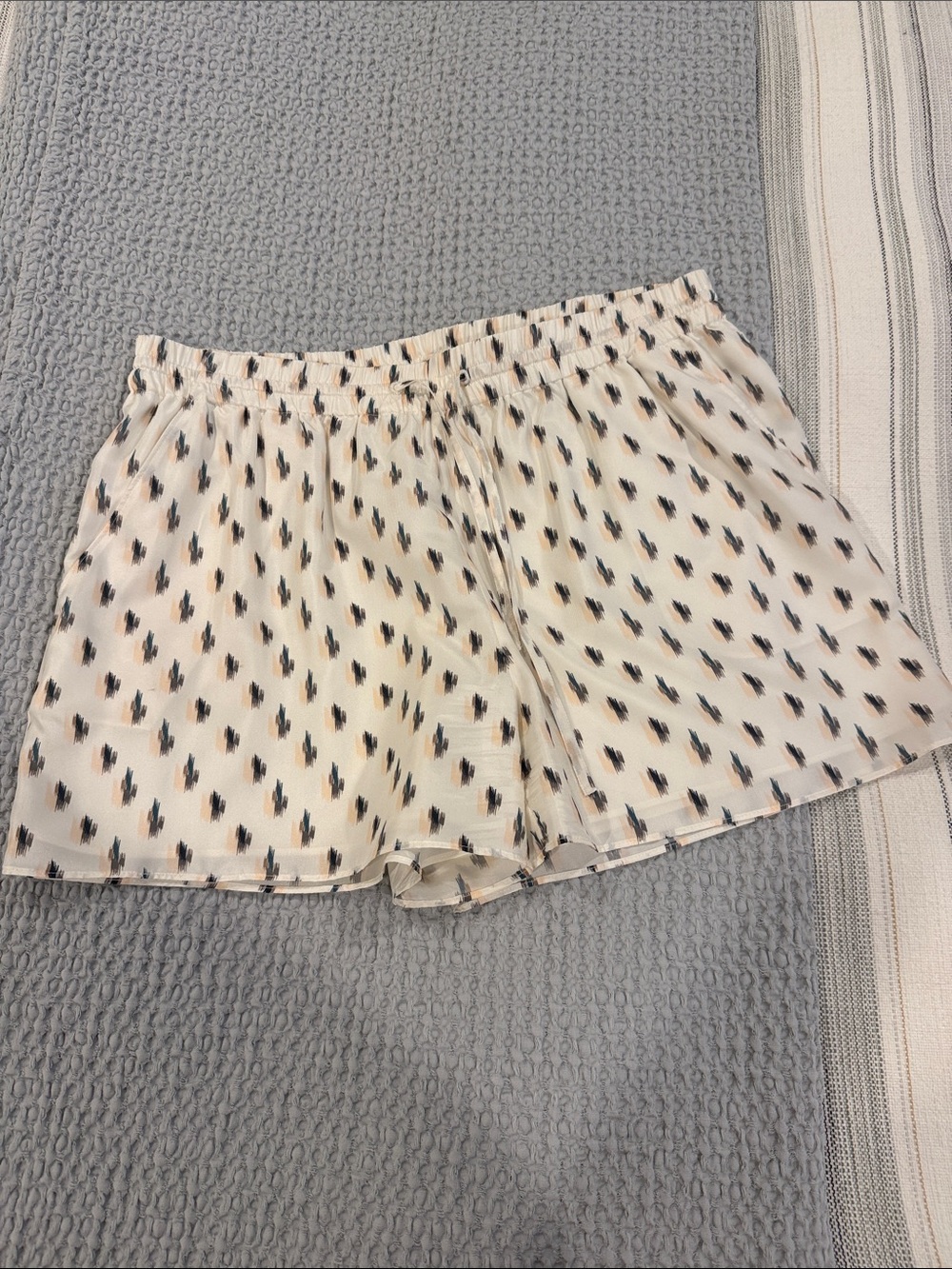 Theory Silk Draw String Shorts